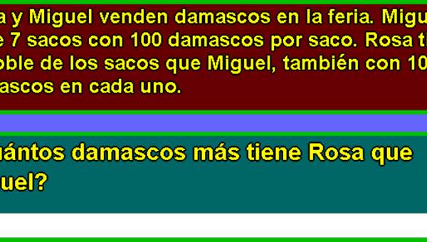 Problema de multiplicación y sustracción