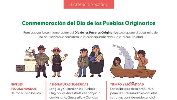 Conmemoración del Día de los Pueblos Originarios