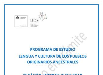 Programa de Estudio INTERCULTURALIDAD 6° básico