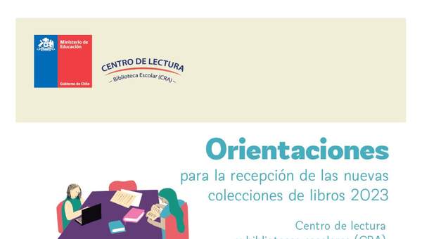 Orientaciones para la recepción de las nuevas colecciones. Abril 2023