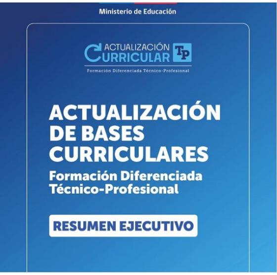 Resumen Ejecutivo: Actualización de Bases Curriculares FDTP