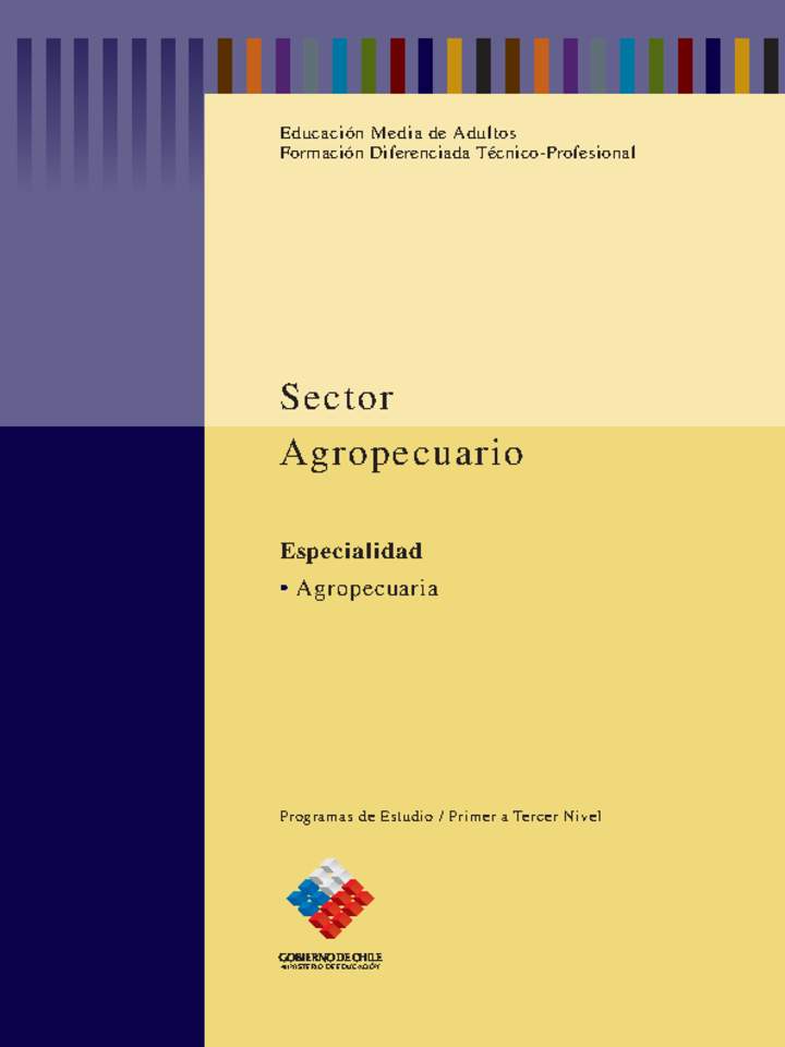 Educación Jóvenes y Adultos - TP - Agropecuaria: Sector Agropecuario