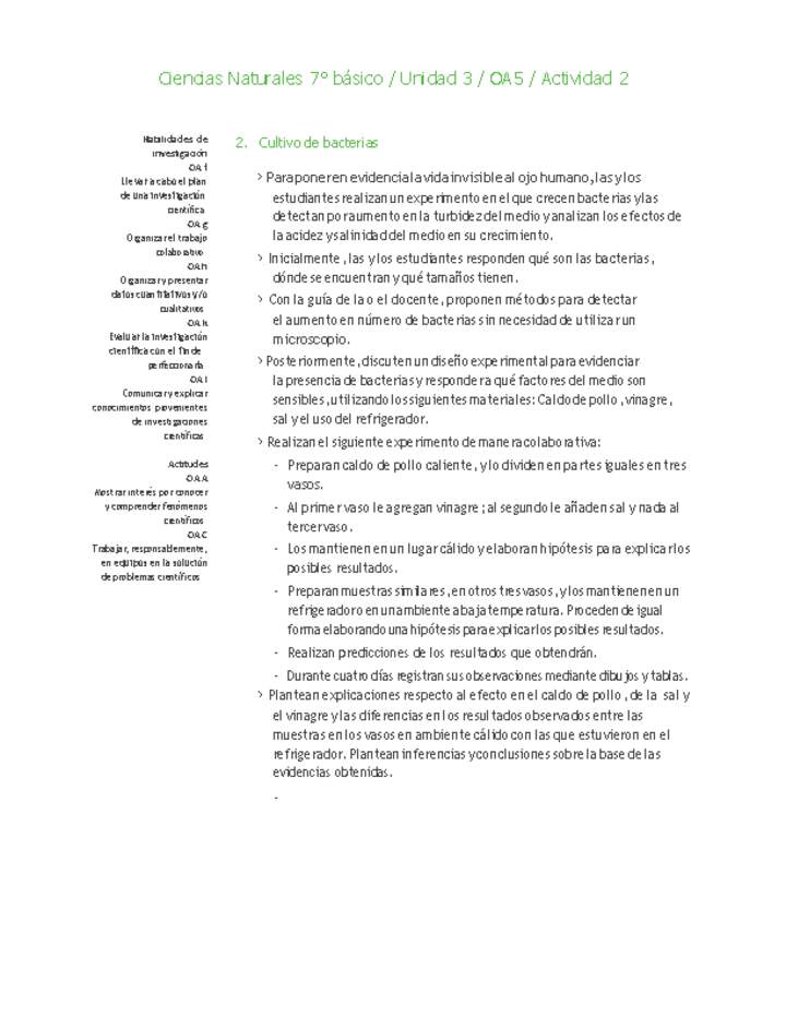 Ciencias Naturales 7° básico-Unidad 3-OA5-Actividad 2