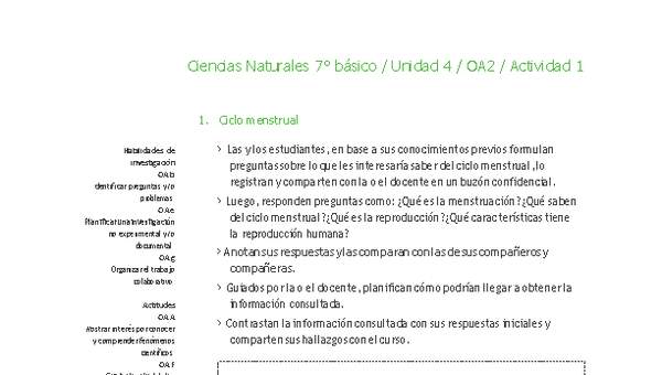 Ciencias Naturales 7° básico-Unidad 4-OA2-Actividad 1