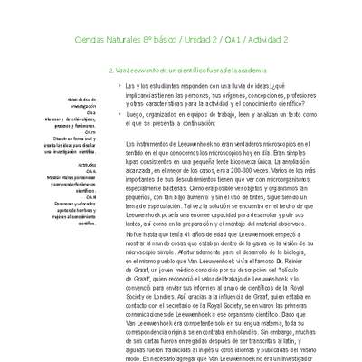 Ciencias Naturales 8° básico-Unidad 2-OA1-Actividad 2