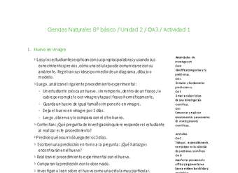 Ciencias Naturales 8° básico-Unidad 2-OA3-Actividad 1