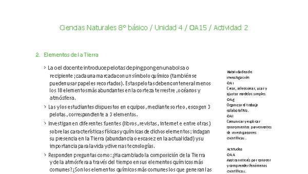 Ciencias Naturales 8° básico-Unidad 4-OA15-Actividad 2