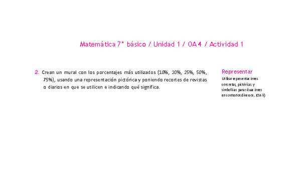 Matemática 7° básico -Unidad 1-OA 4-Actividad 2