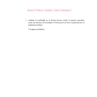 Música 7° básico-Unidad 1-OA3-Actividad 2