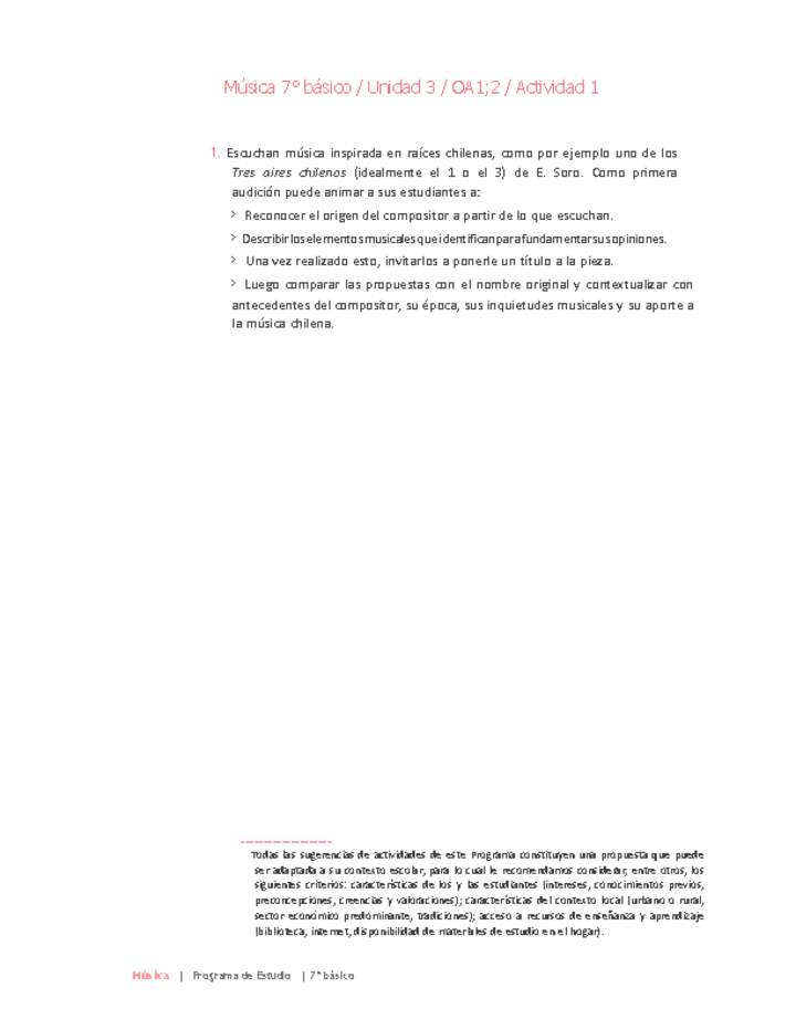 Música 7° básico-Unidad 3-OA1;2-Actividad 1