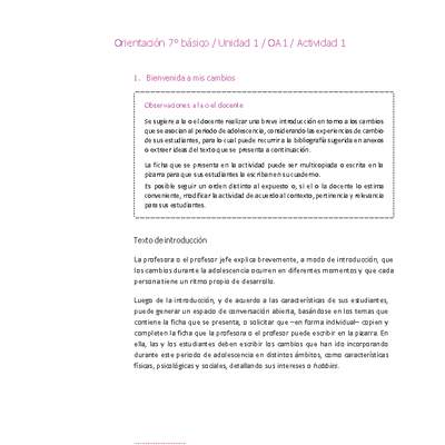 Orientación 7° básico-Unidad 1-OA1-Actividad 1