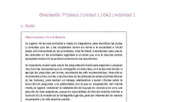 Orientación 7° básico-Unidad 1-OA2-Actividad 1