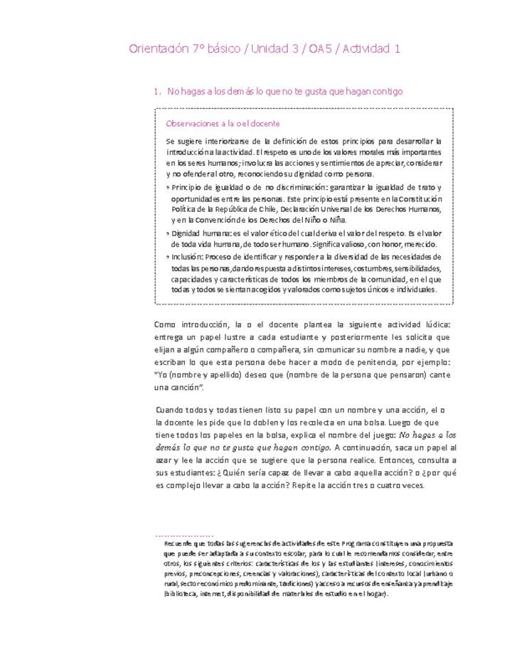 Orientación 7° básico-Unidad 3-OA5-Actividad 1