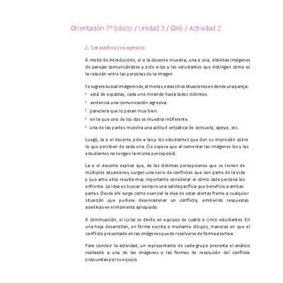 Orientación 7° básico-Unidad 3-OA6-Actividad 2