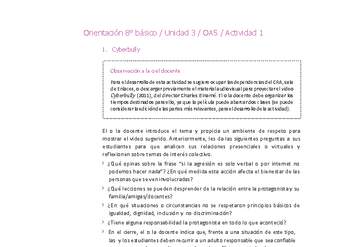 Orientación 8° básico-Unidad 3-OA5-Actividad 1