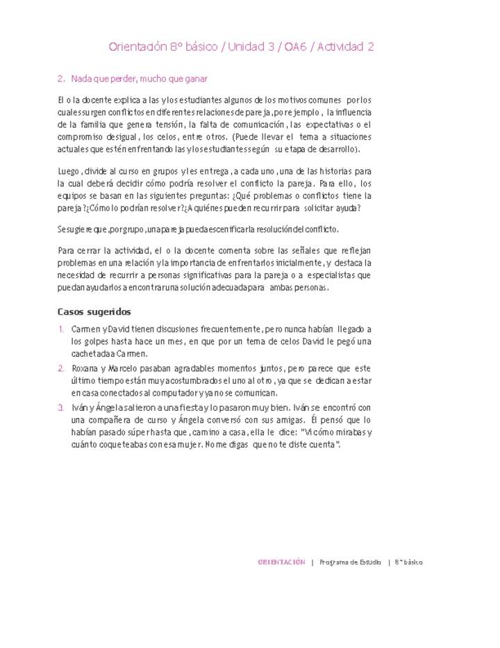 Orientación 8° básico-Unidad 3-OA6-Actividad 2