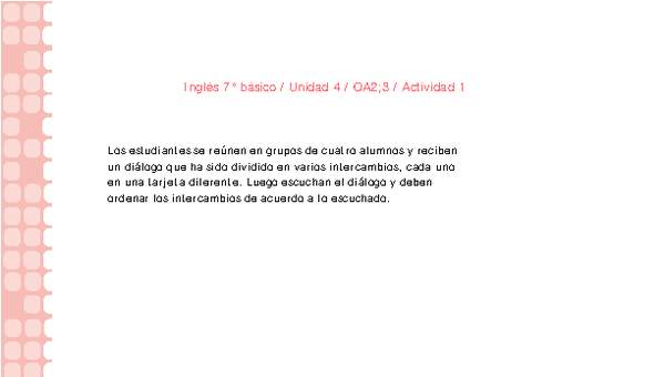 Inglés 7° básico-Unidad 4-OA2;3-Actividad 1