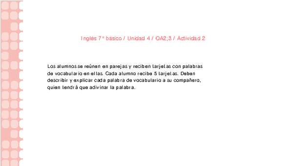 Inglés 7° básico-Unidad 4-OA2;3-Actividad 2
