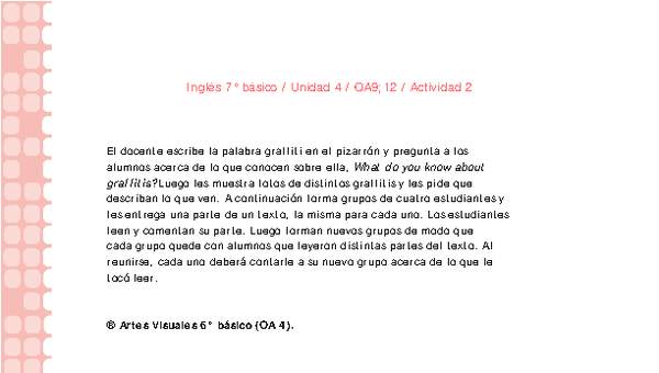 Inglés 7° básico-Unidad 4-OA9;12-Actividad 2