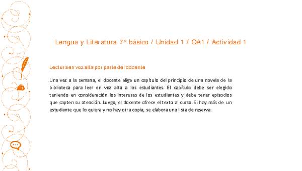 Lengua y Literatura 7° básico-Unidad 1-OA1-Actividad 1
