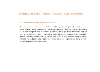 Lengua y Literatura 7° básico-Unidad 1-OA2-Actividad 2