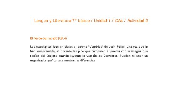 Lengua y Literatura 7° básico-Unidad 1-OA4-Actividad 2