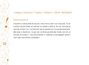 Lengua y Literatura 7° básico-Unidad 2-OA14-Actividad 2