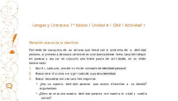 Lengua y Literatura 7° básico-Unidad 4-OA2-Actividad 2