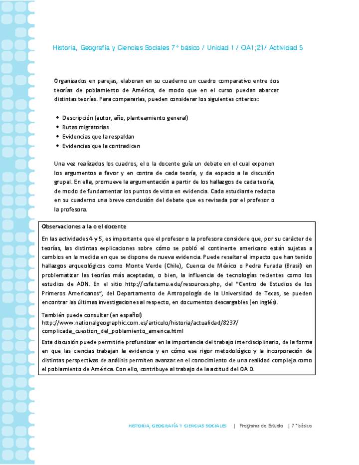 Historia 7° básico-Unidad 1-OA1;21-Actividad 5