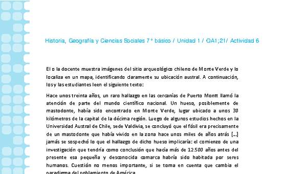 Historia 7° básico-Unidad 1-OA1;21-Actividad 6