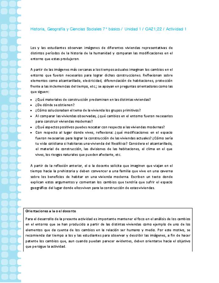 Historia 7° básico-Unidad 1-OA21;22-Actividad 1