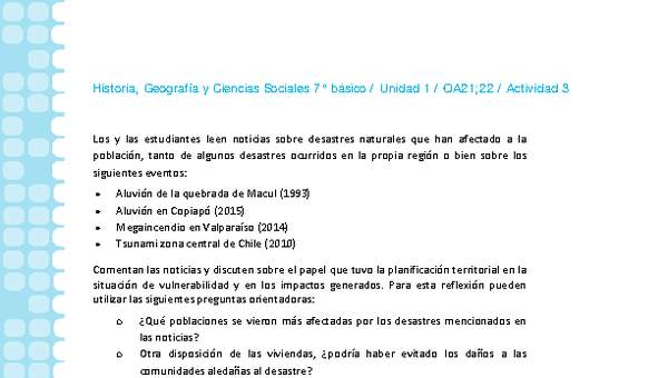 Historia 7° básico-Unidad 1-OA21;22-Actividad 3