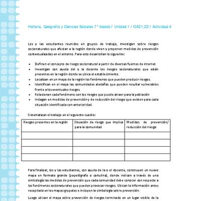 Historia 7° básico-Unidad 1-OA21;22-Actividad 4