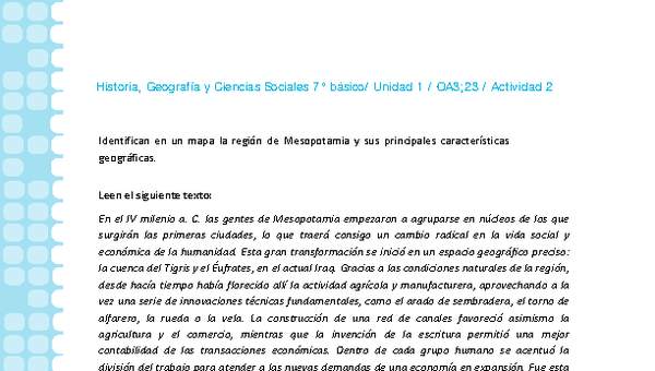Historia 7° básico-Unidad 1-OA3;23-Actividad 2