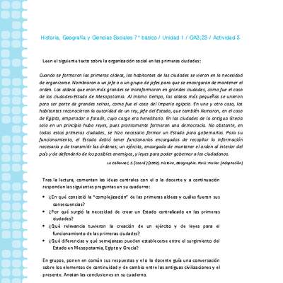 Historia 7° básico-Unidad 1-OA3;23-Actividad 3