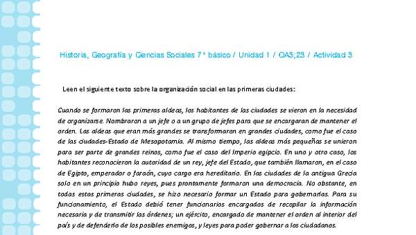 Historia 7° básico-Unidad 1-OA3;23-Actividad 3