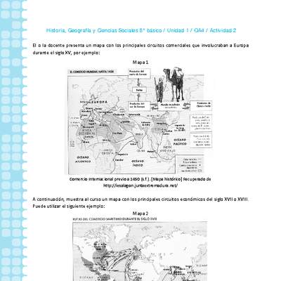 Historia 8° básico-Unidad 1-OA4-Actividad 2