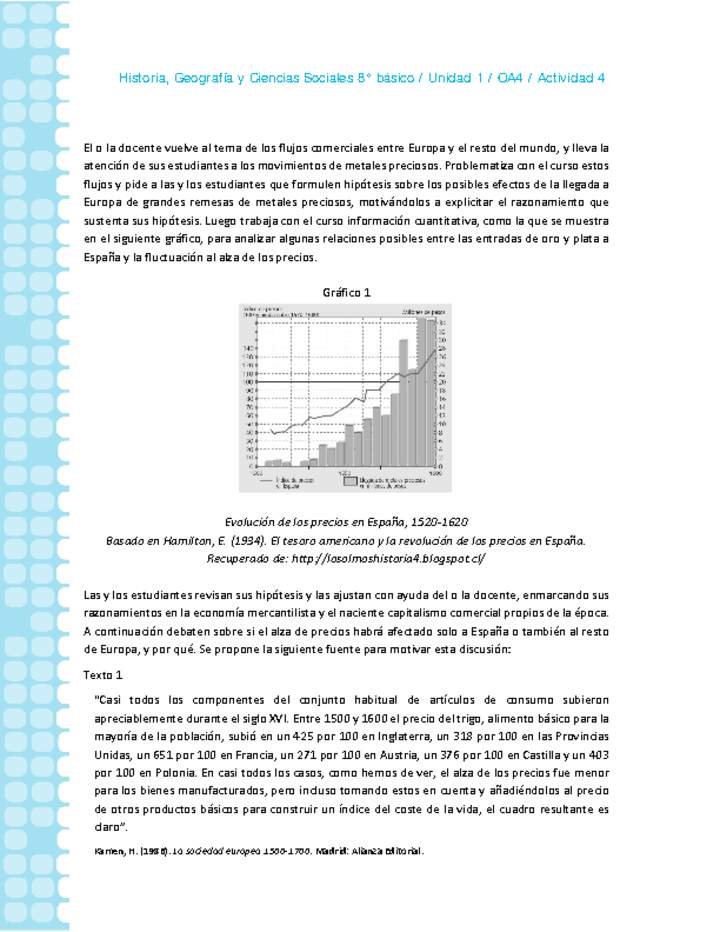 Historia 8° básico-Unidad 1-OA4-Actividad 4