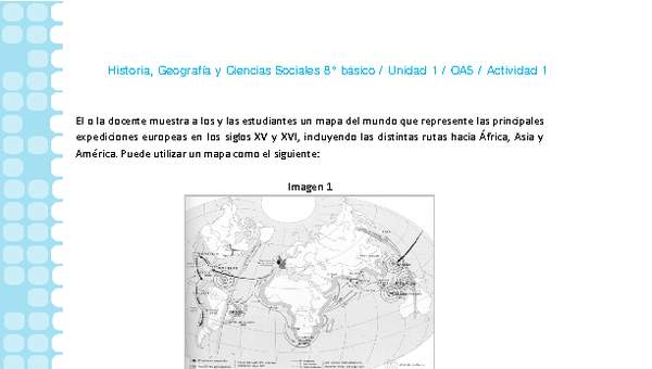 Historia 8° básico-Unidad 1-OA5-Actividad 1