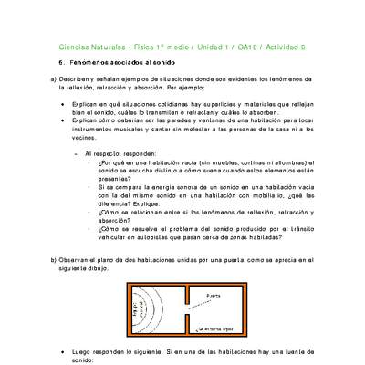 Ciencias Naturales 1 medio-Unidad 1-OA10-Actividad 6