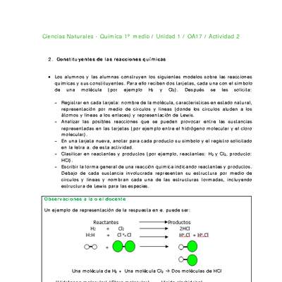 Ciencias Naturales 1 medio-Unidad 1-OA17-Actividad 2