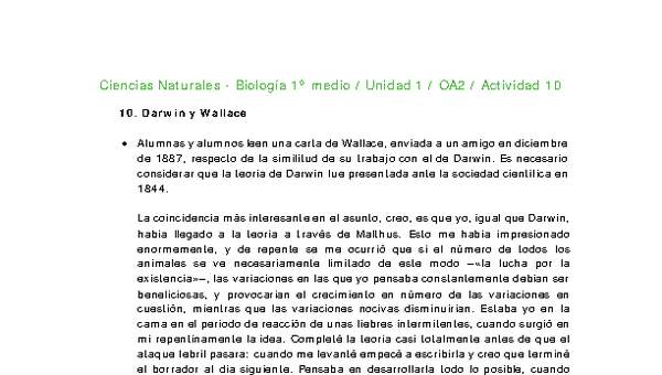 Ciencias Naturales 1 medio-Unidad 1-OA2-Actividad 10