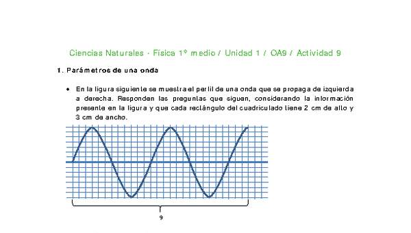 Ciencias Naturales 1 medio-Unidad 1-OA9-Actividad 9