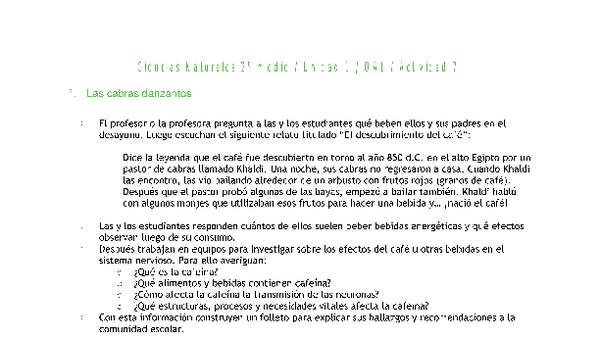 Ciencias Naturales 2 medio-Unidad 1-OA1-Actividad 7