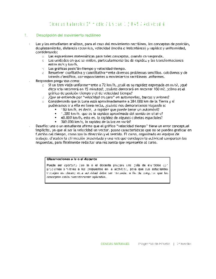 Ciencias Naturales 2 medio-Unidad 1-OA9-Actividad 6