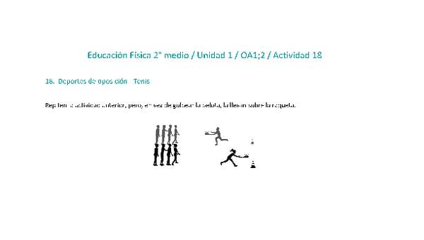 Educación Física 2 medio-Unidad 1-OA1;2-Actividad 18