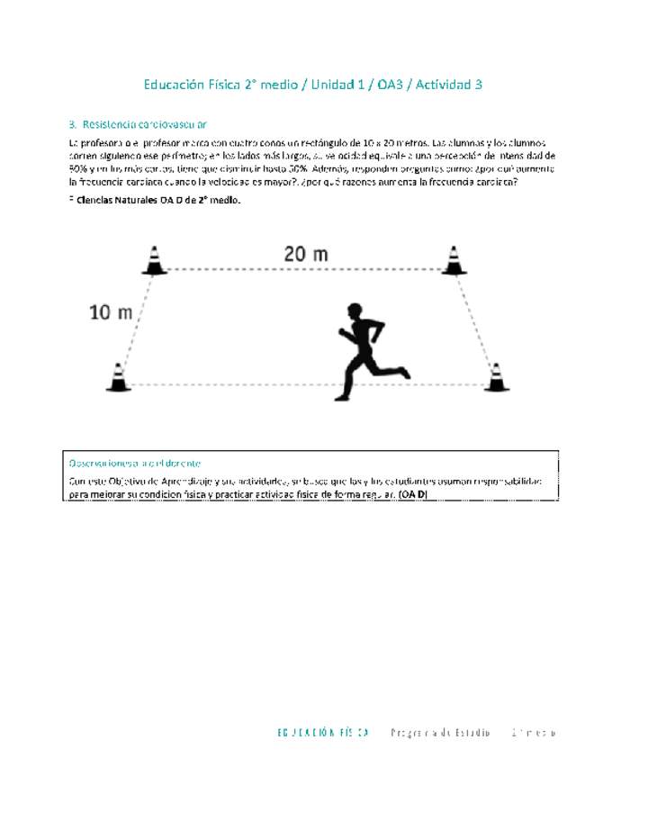 Educación Física 2 medio-Unidad 1-OA3-Actividad 3