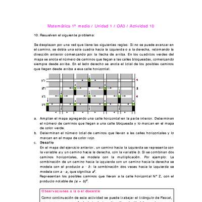 Matemática 1 medio-Unidad 1-OA3-Actividad 10