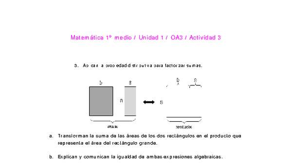 Matemática 1 medio-Unidad 1-OA3-Actividad 3