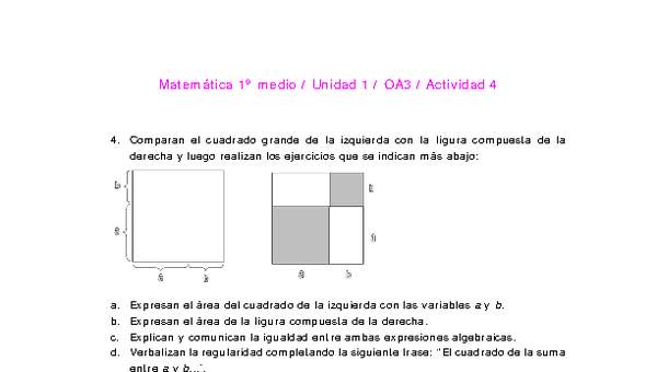 Matemática 1 medio-Unidad 1-OA3-Actividad 4